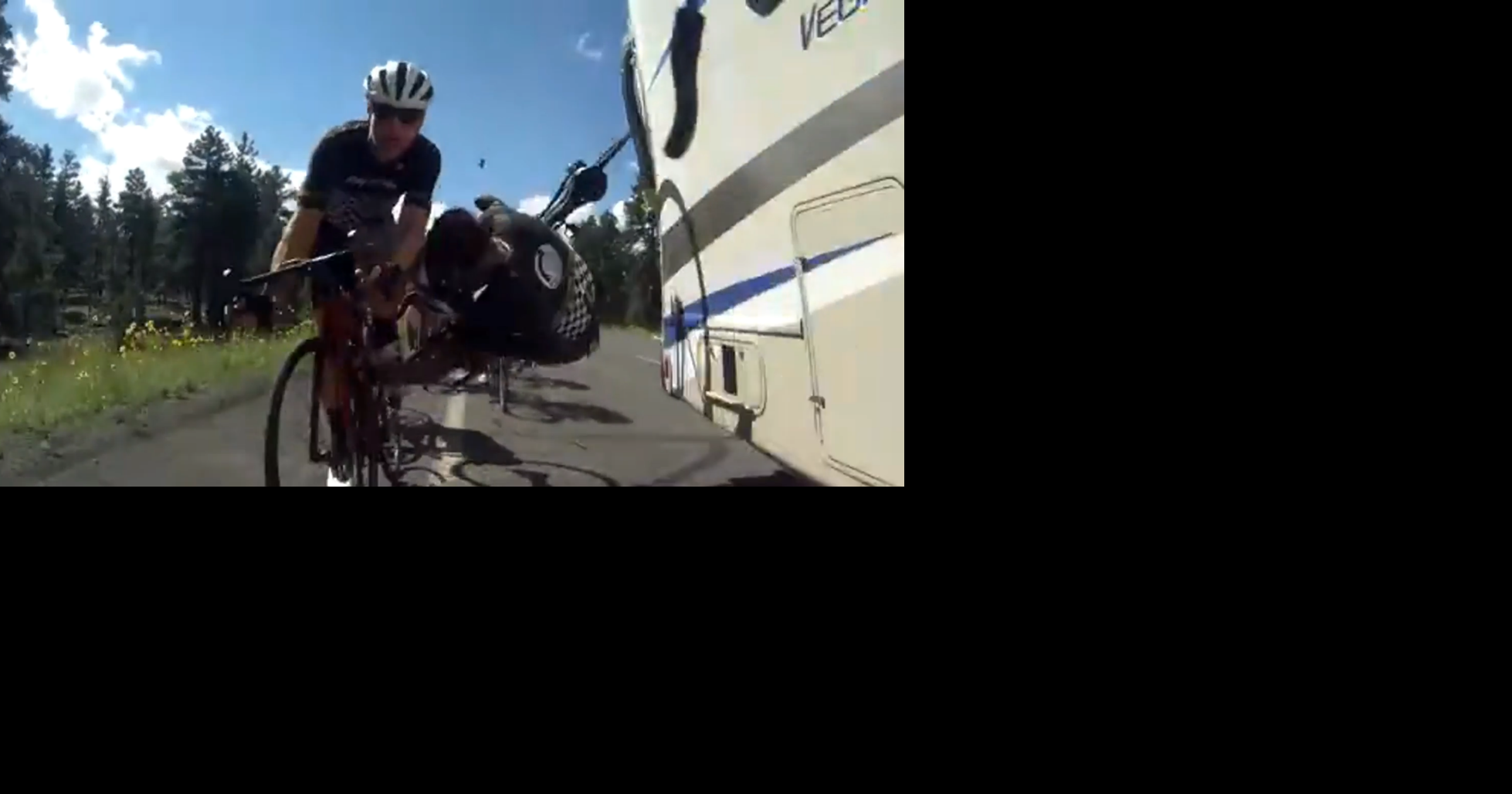 Video: RV sideswipes community bike ride near Flagstaff, hospitalizing three
