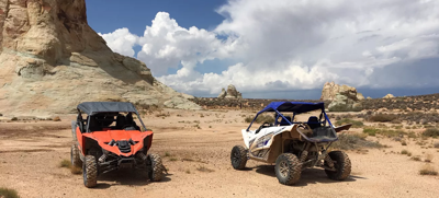 Off Road Vehicles in Glen Canyon National Recreation Area