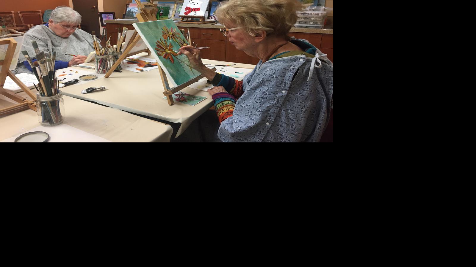 Seniors Find Healing In Weekly Painting Classes Lifestyles