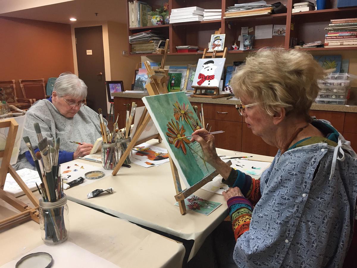 Seniors find healing in weekly painting classes Lifestyles