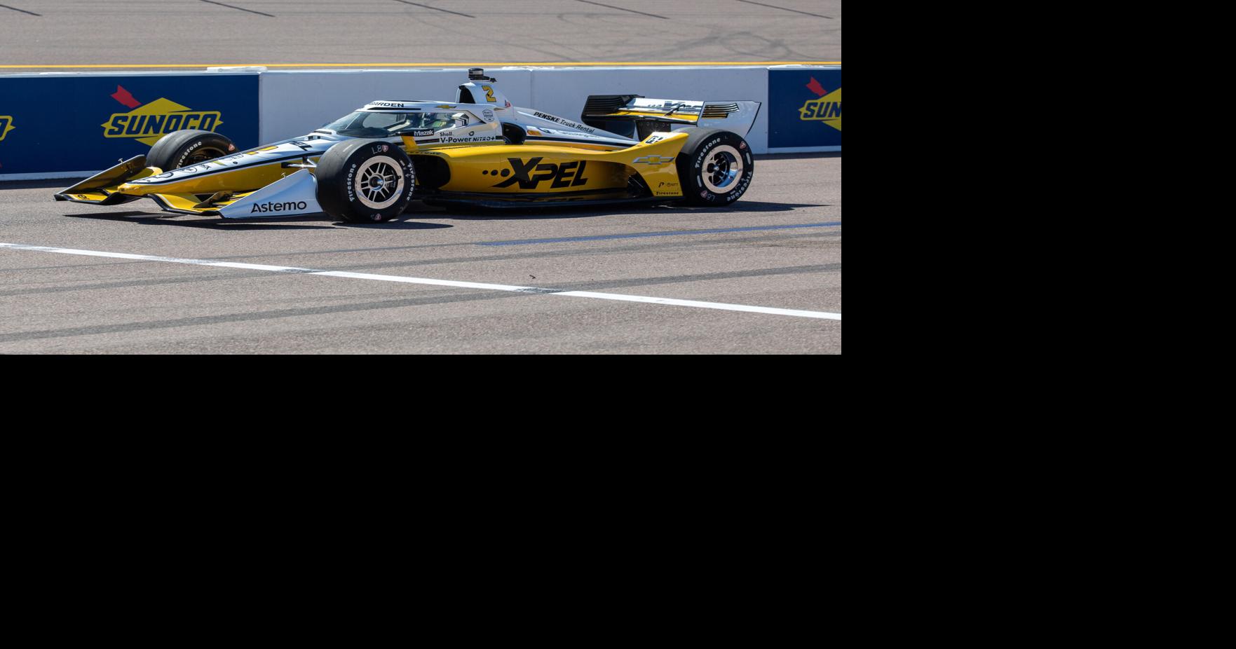 Josef Newgarden retains Phoenix Raceway crown in IndyCar&rsquo;s return to short oval