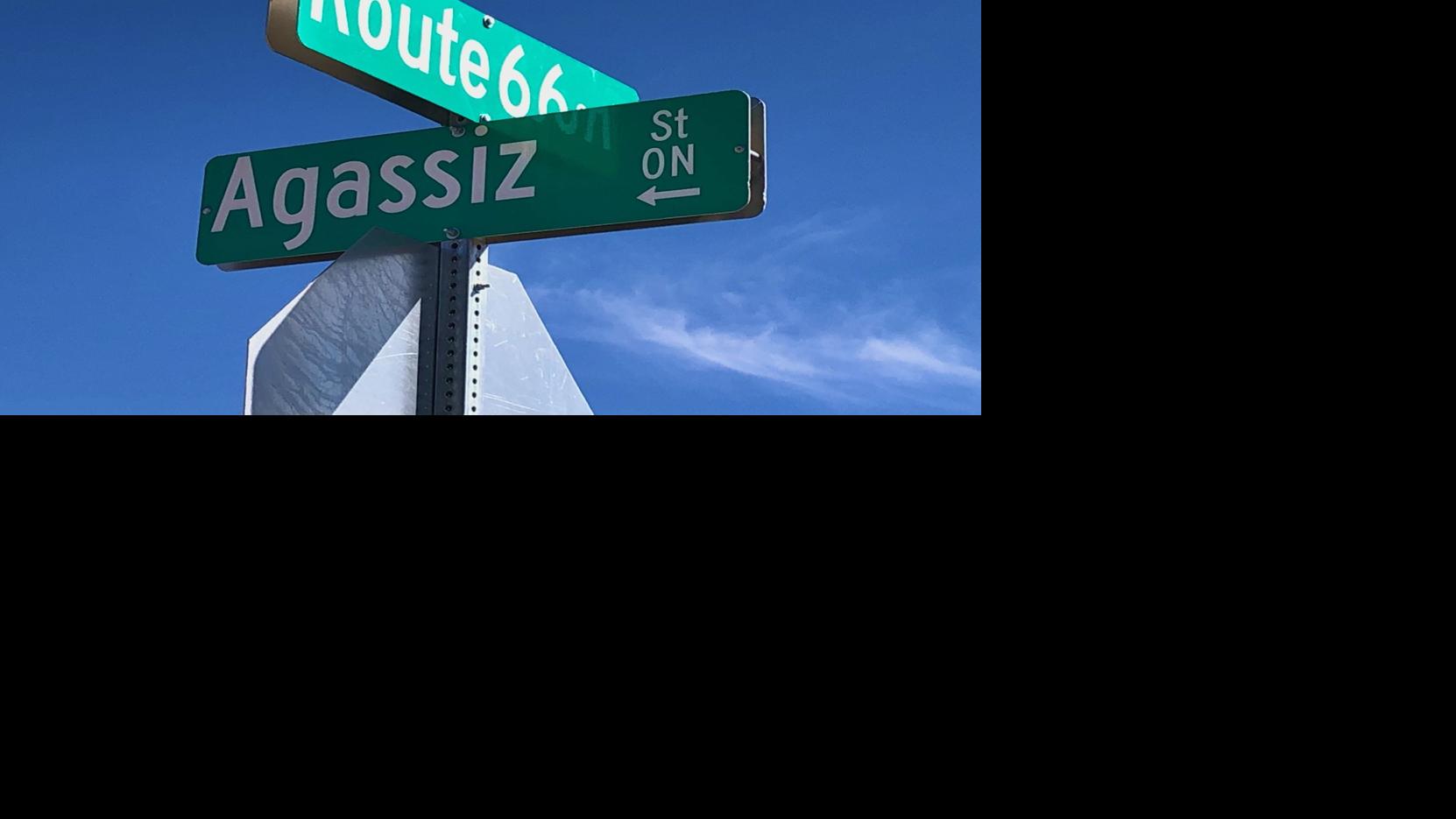agassiz street sign