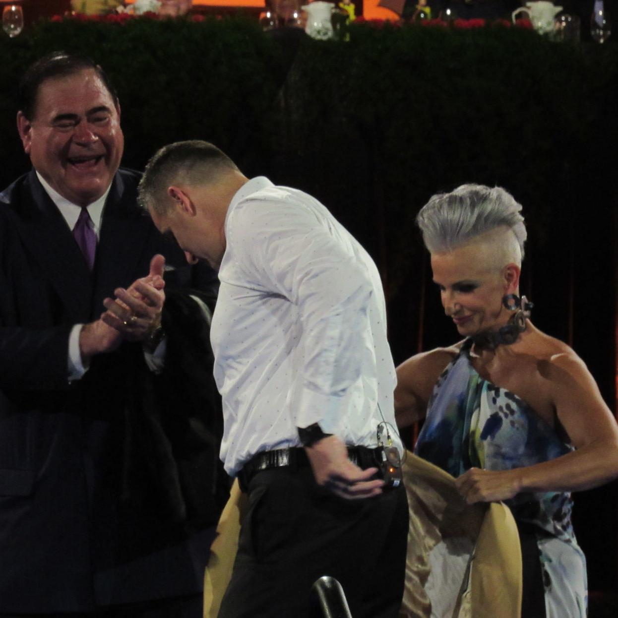 Kurt Warner Receives Gold Jacket At Pro Football Hall Of Fame