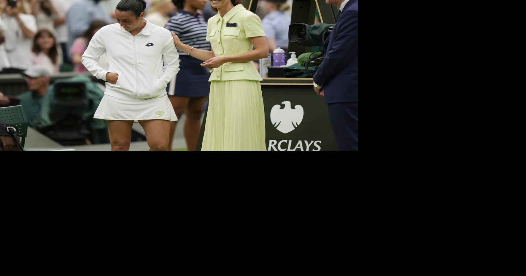 Jabeur gets royal consolation after Wimbledon loss