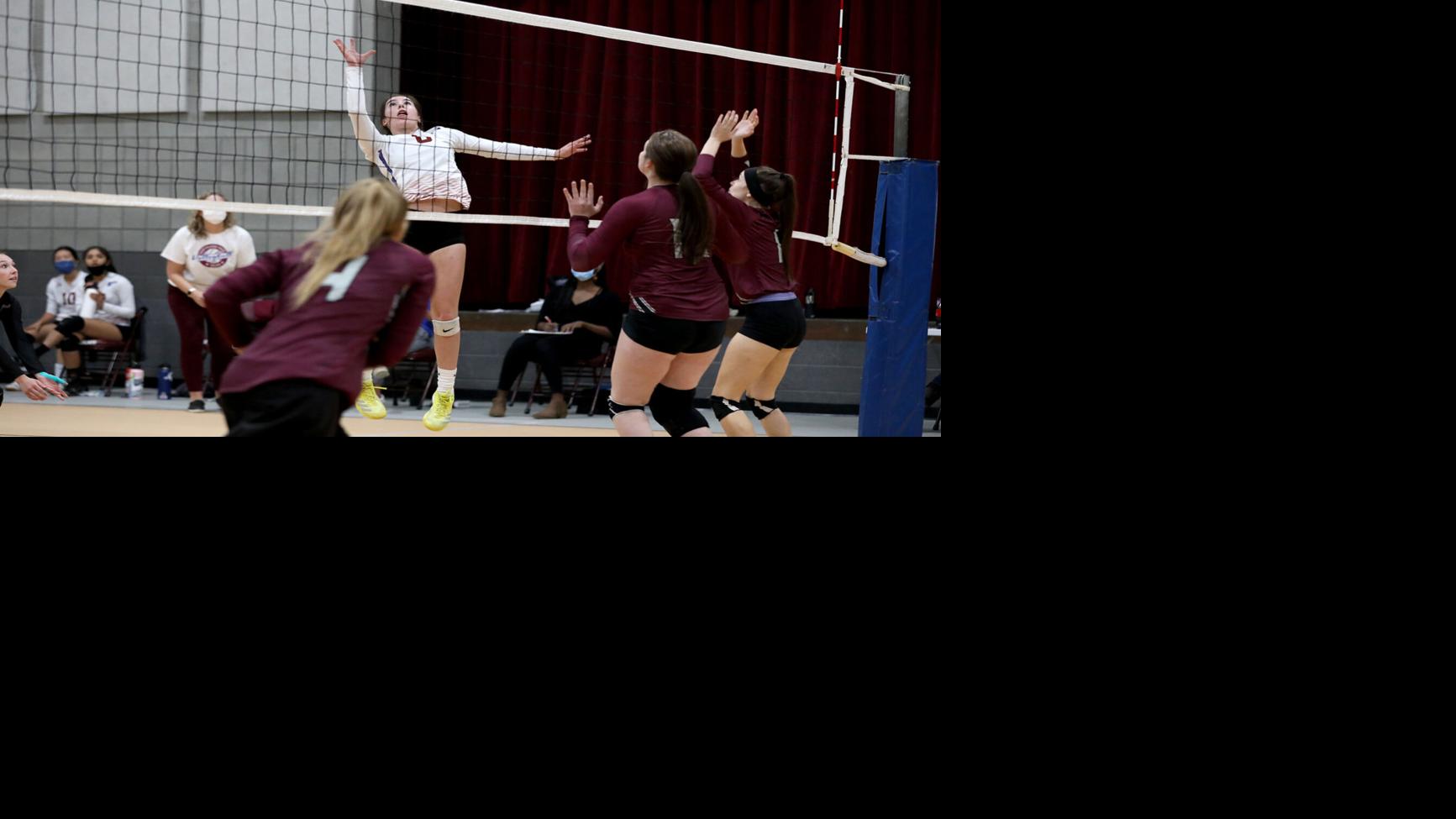 NPA volleyball drops match in five sets, but youth shows improvement