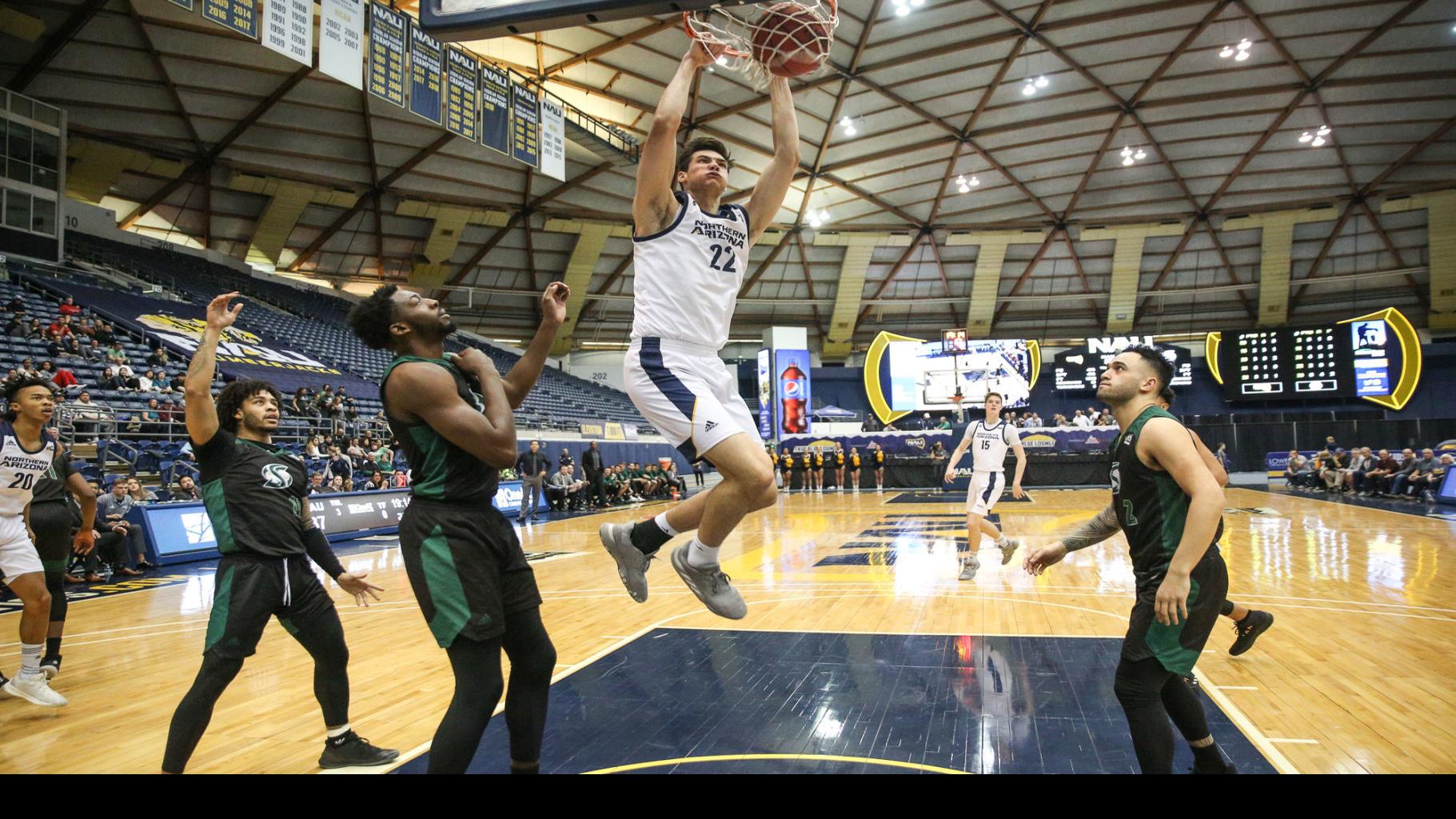 Nau Roundup Men S Basketball Uses Strong Shooting To Beat
