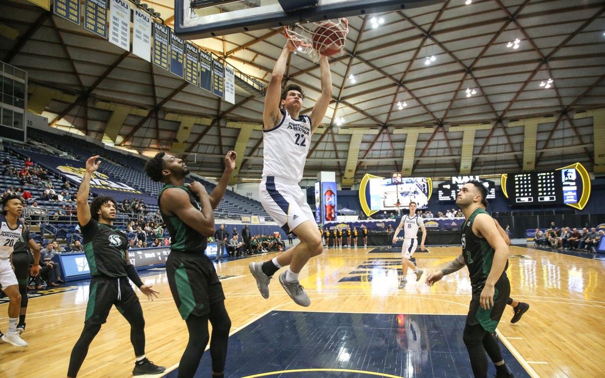 Nau Roundup Men S Basketball Uses Strong Shooting To Beat