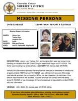 CCSO seeking information on missing family