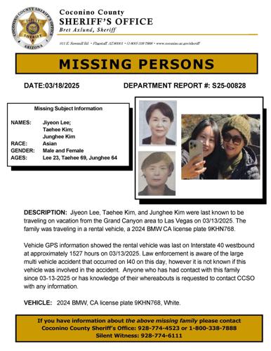 CCSO Missing Family Flyer
