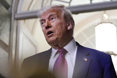 FILE PHOTO: U.S. President Trump attends a closed House Republican Conference meeting on Capitol Hill in Washington
