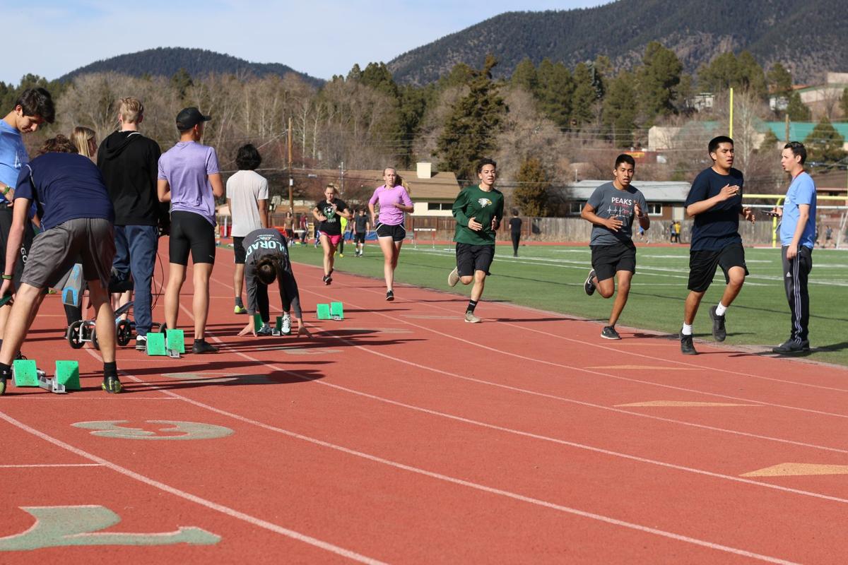 Record turnout for Flagstaff track and field team Sports