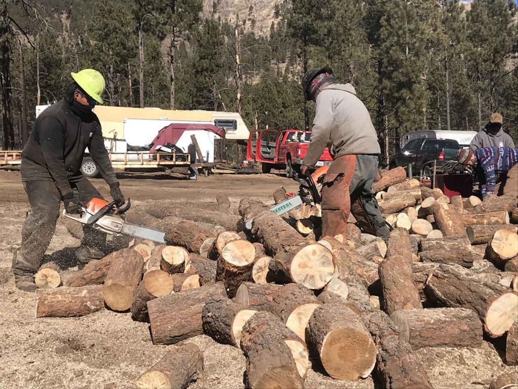 Forest thinning efforts provide free firewood for communities in need |  Local News | azdailysun.com