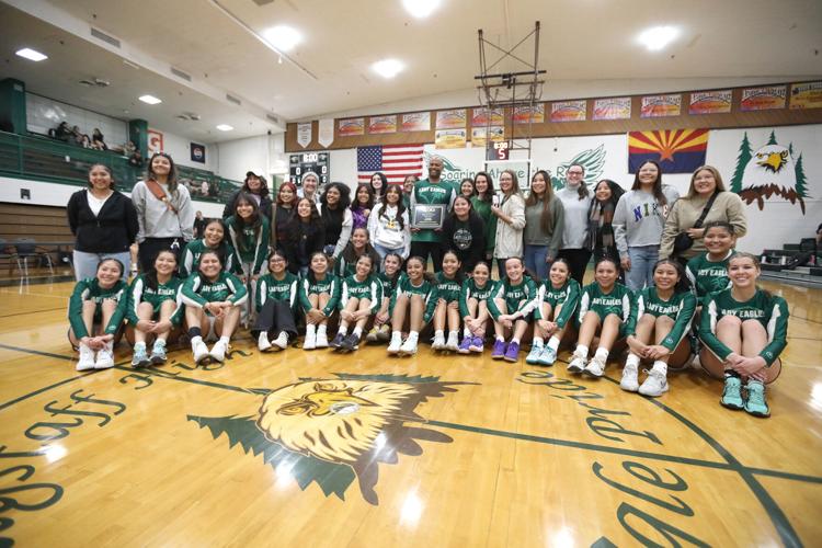 Coach Johnson commemorated for alltime school win record at Flagstaff
