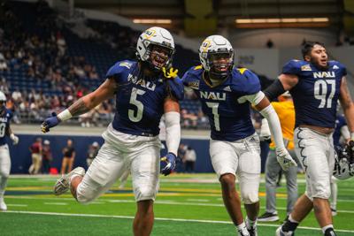 NAU Football's Spruiells and Lameta