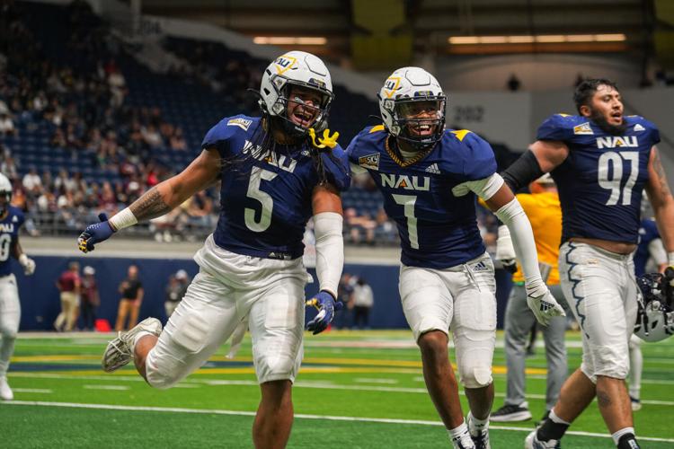 NAU Football's Spruiells and Lameta