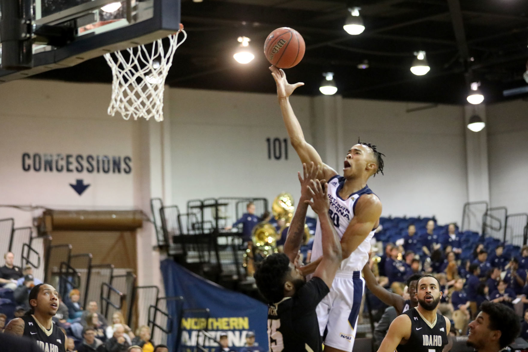 NAU Men's Basketball Takes Fifth Straight Win With Win Over Idaho, 77 ...