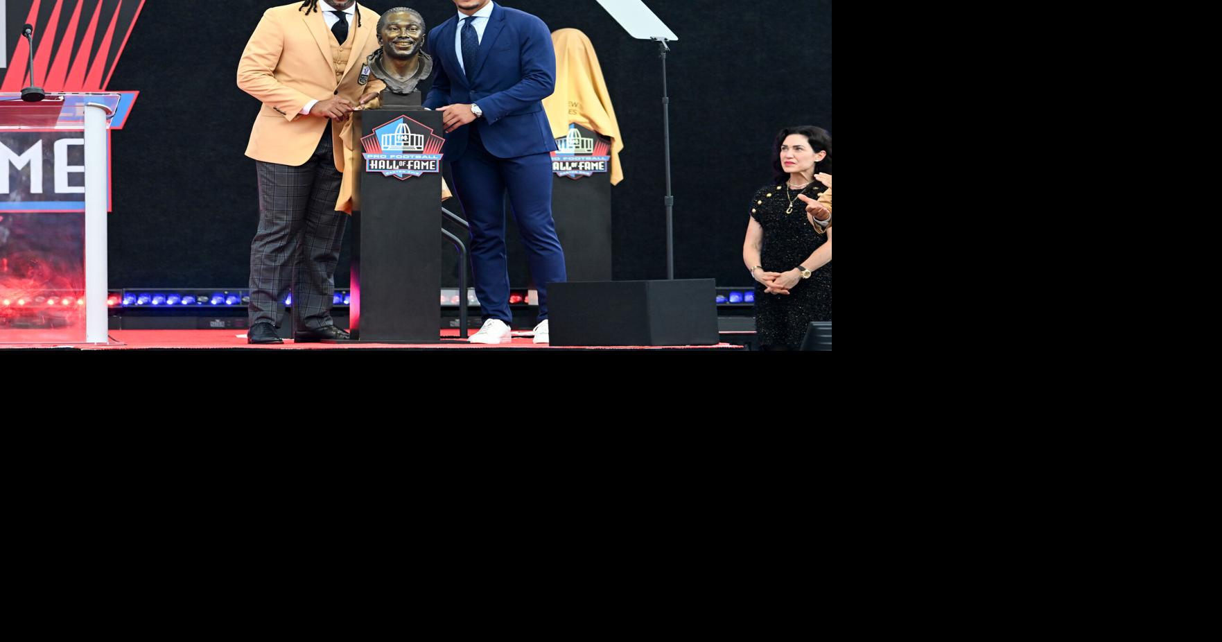 Larry Fitzgerald Jr. puts spotlight on Minneapolis, Vikings and family in Hall of Fame speech