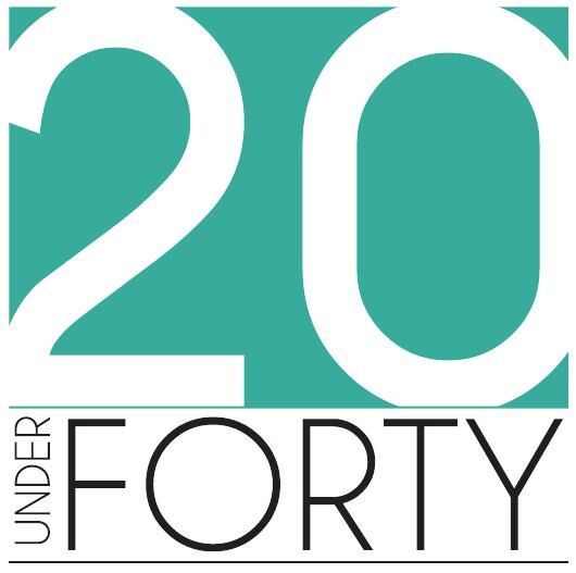 20 Under 40 Logo
