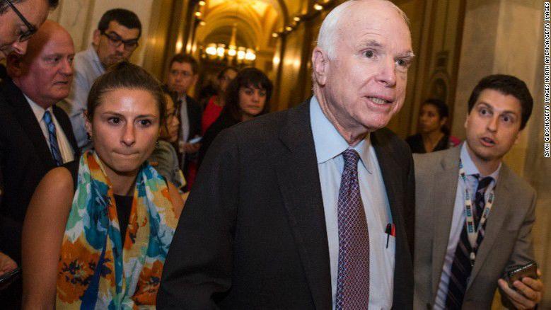 John McCain won't back Graham-Cassidy bill, likely ending GOP health care push