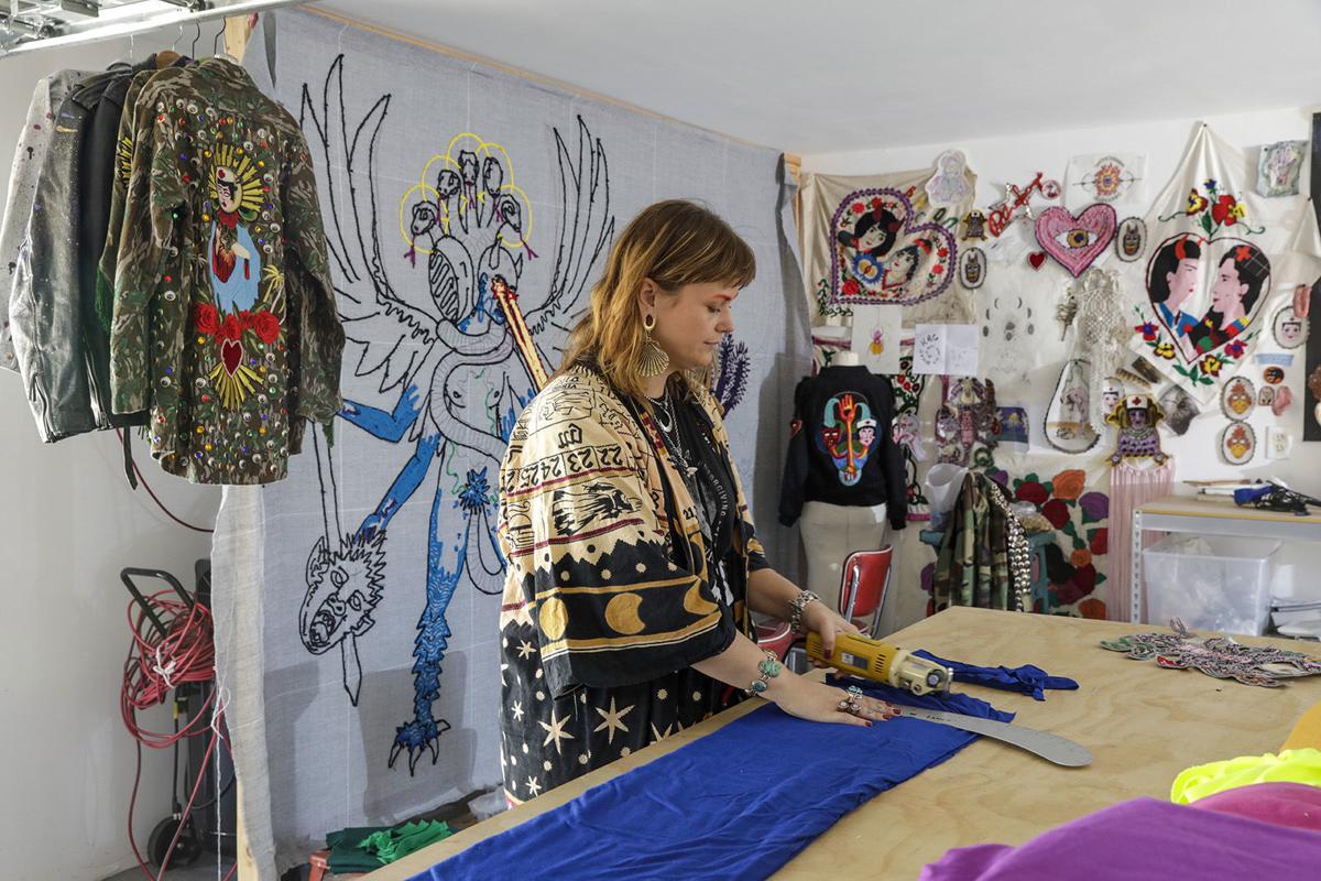 Svetlana Shigroff ditched L.A. to a fiber artist in the desert