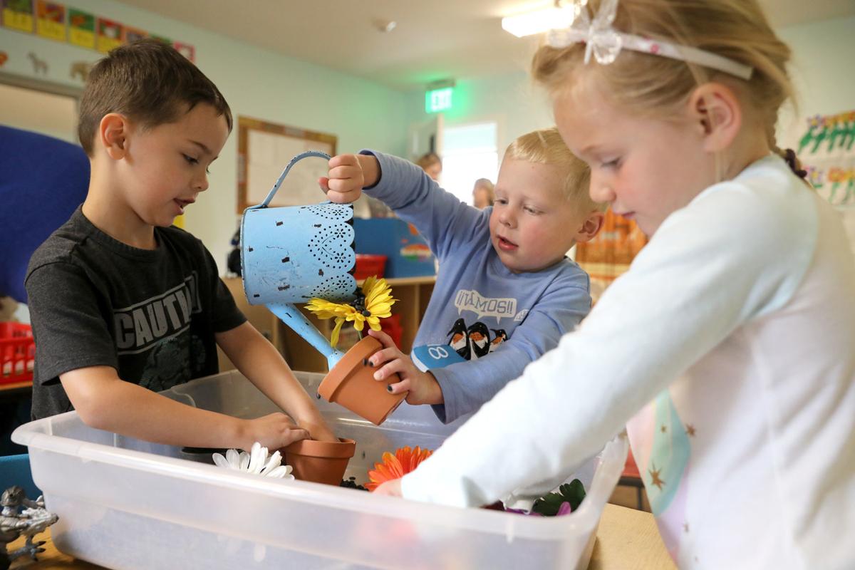Preschoolers Explore Gardening
