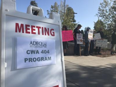 Canyon Mine protest