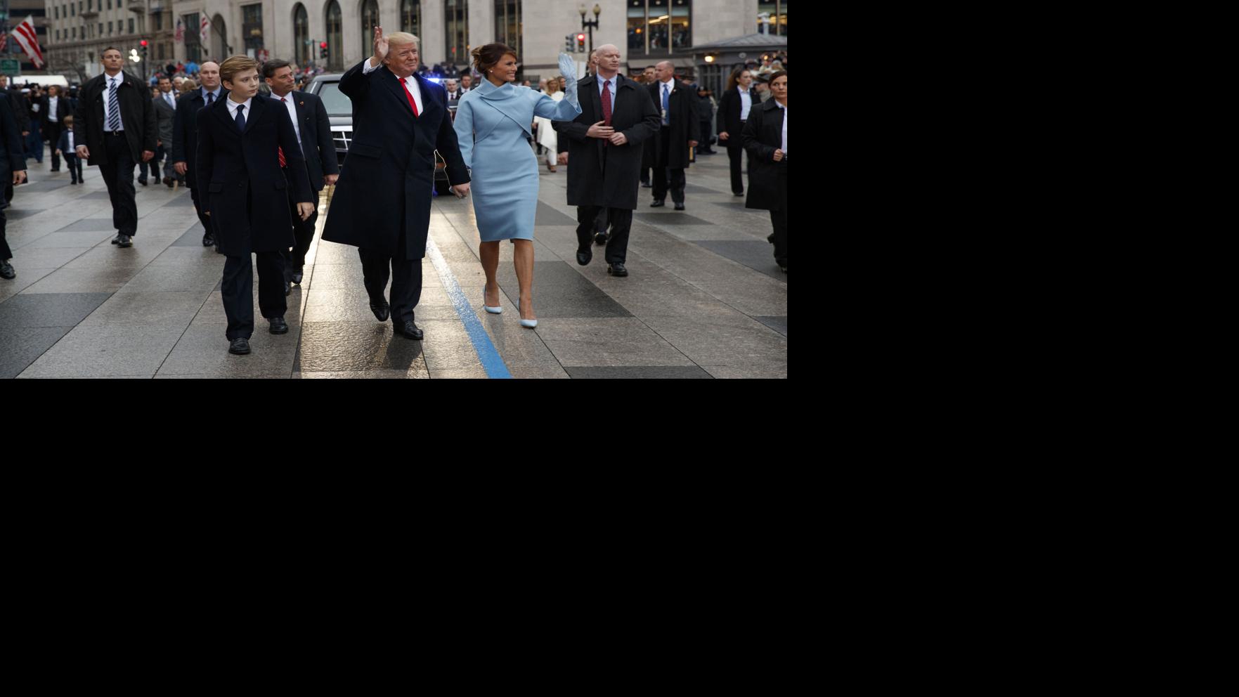 A look back at Melania Trump's first year of first lady fashion