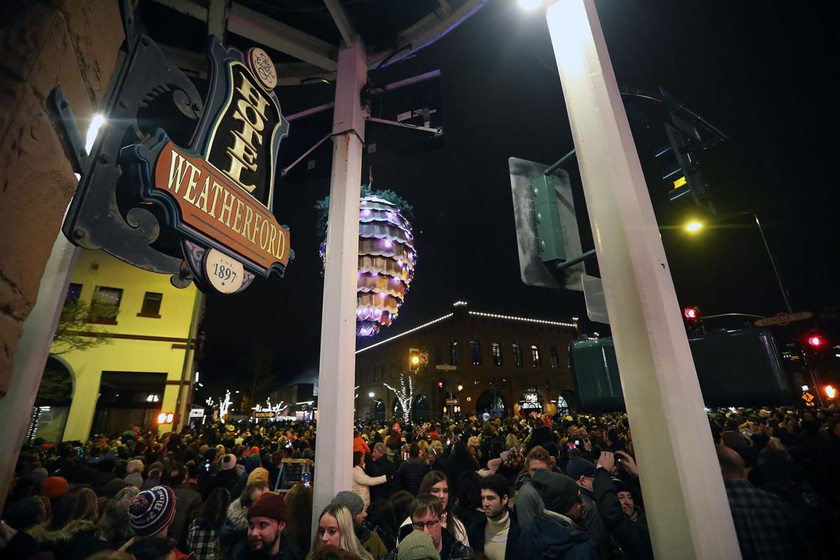Gallery Big crowds return for Pinecone Drop in downtown Flagstaff