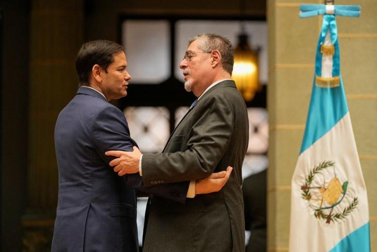 Rubio visits Guatemala City