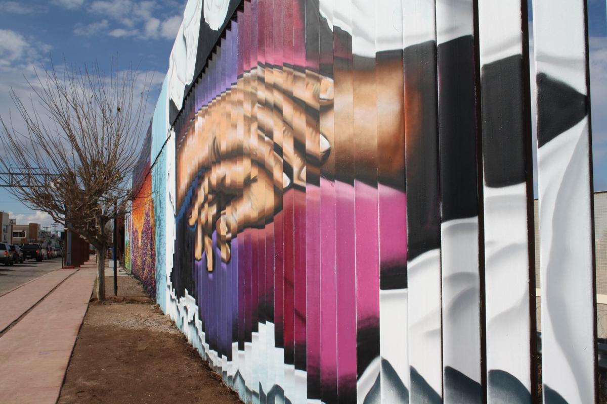 FALA students decorate border wall with butterflies Local