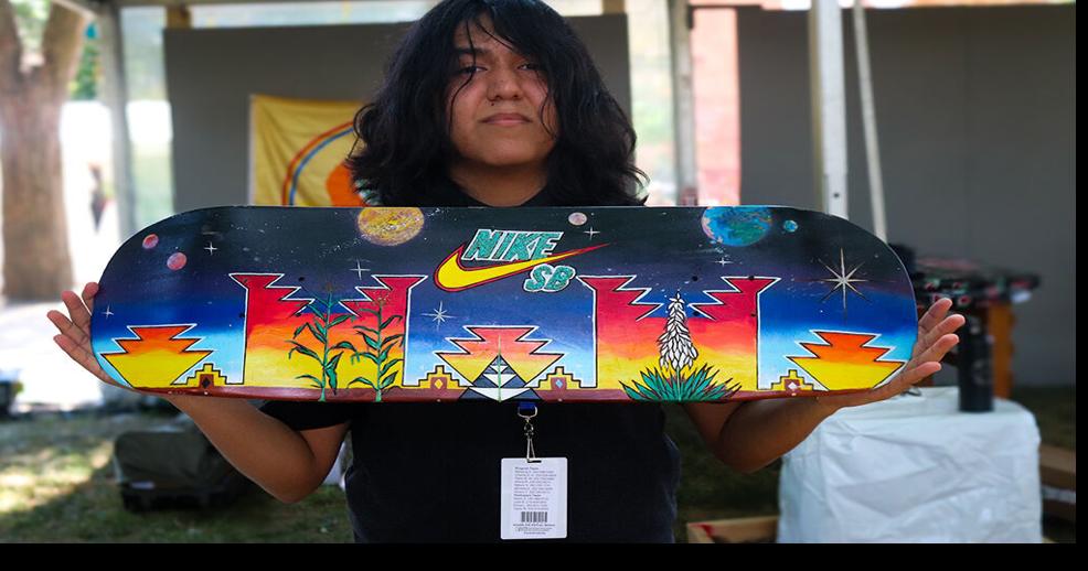 Skateboarding gives Navajo and other Indigenous people an outlet for artistry and heritage