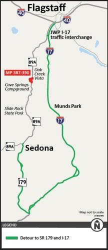 SR89A Oak Creek Canyon