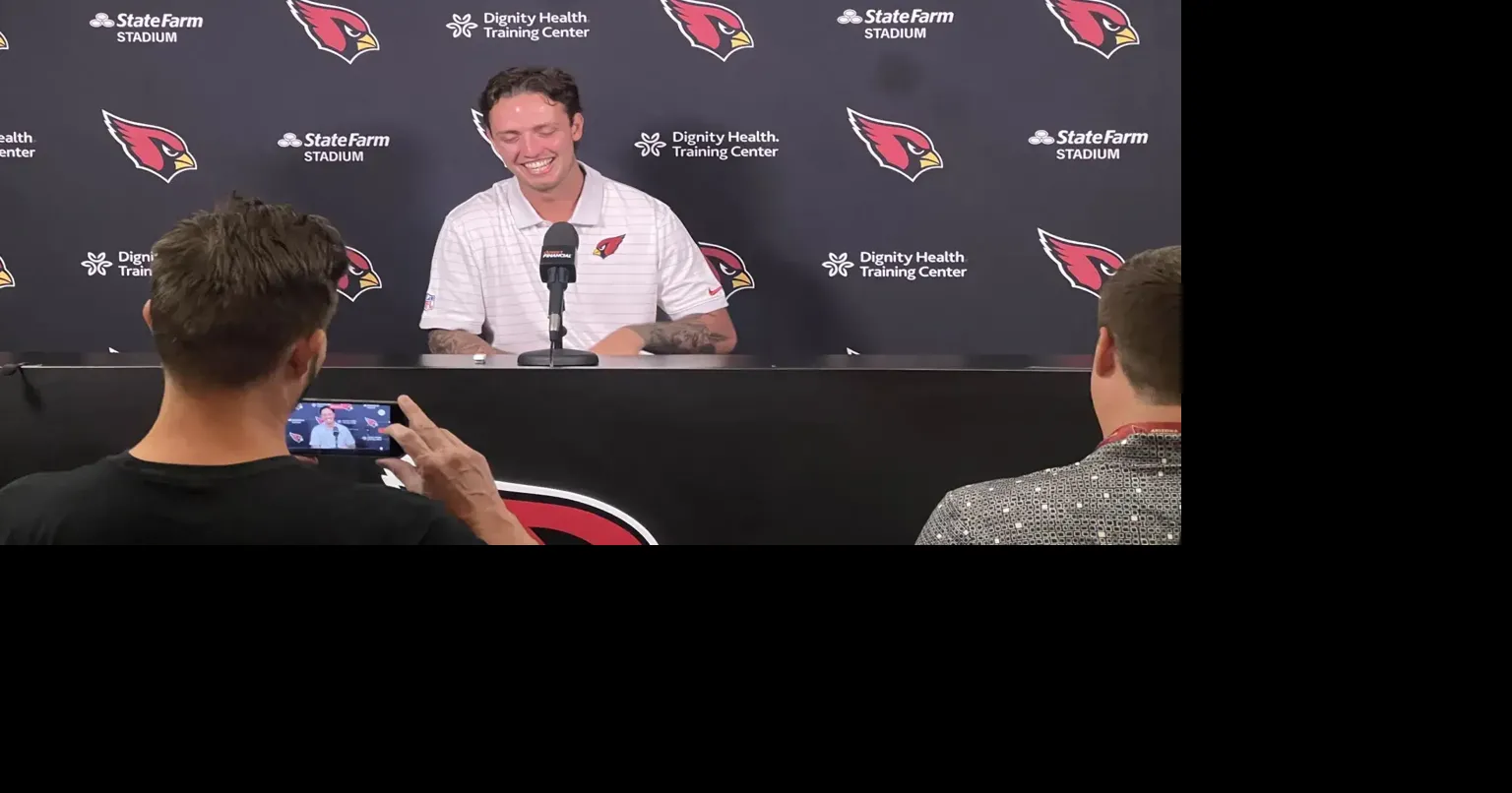 Arizona Cardinals’ Carson Beck works to earn trust in quarterback competition