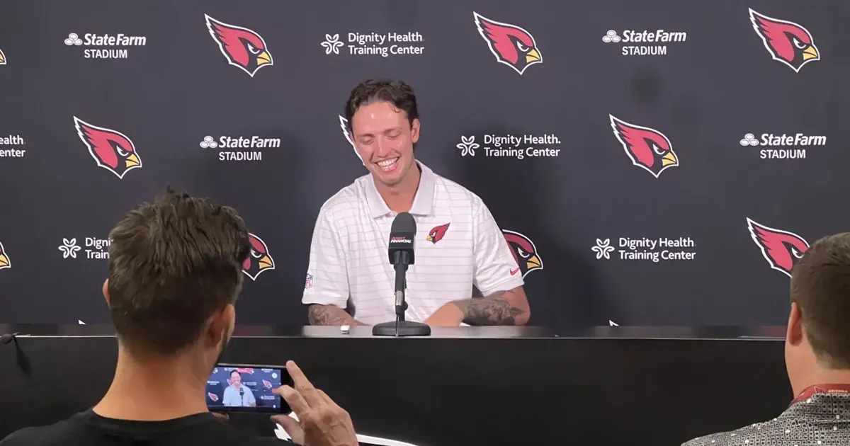 Arizona Cardinals’ Carson Beck works to earn trust in quarterback competition