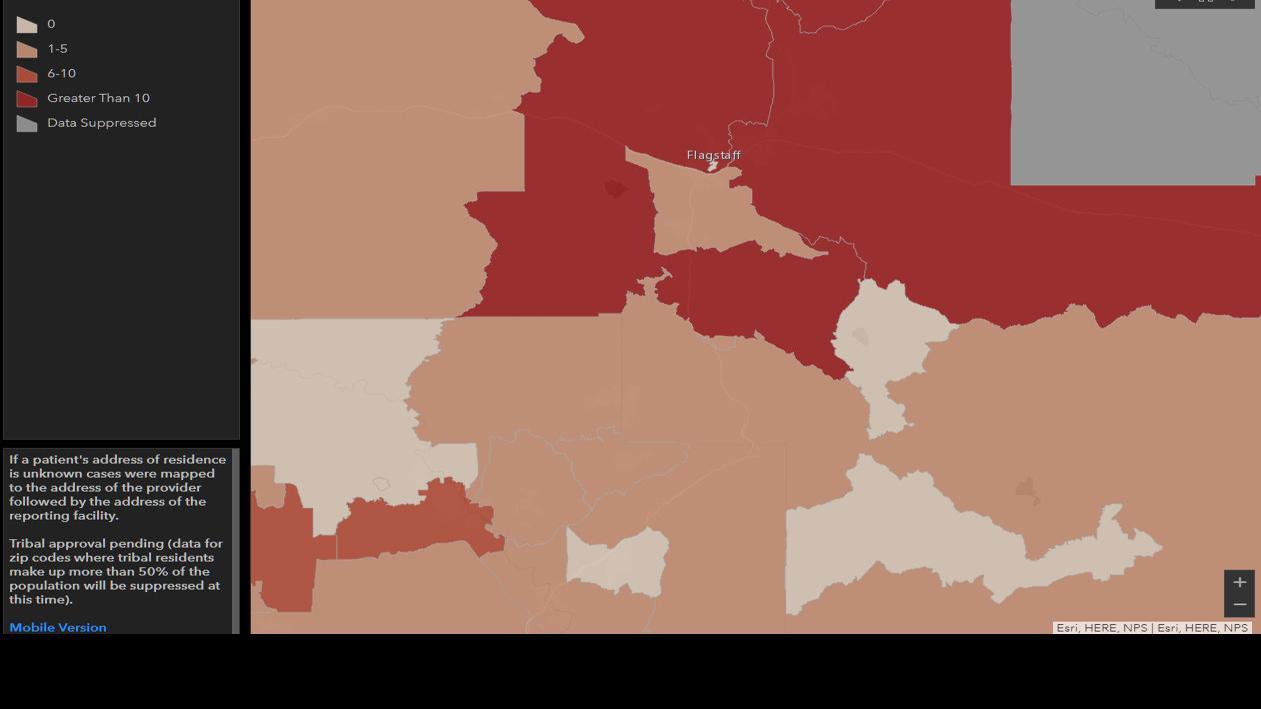 New Data Breaks Down Arizona S Covid 19 Cases By Zip Code State And Regional Azdailysun Com