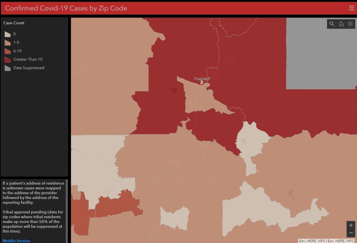 arizona coronavirus zip codes