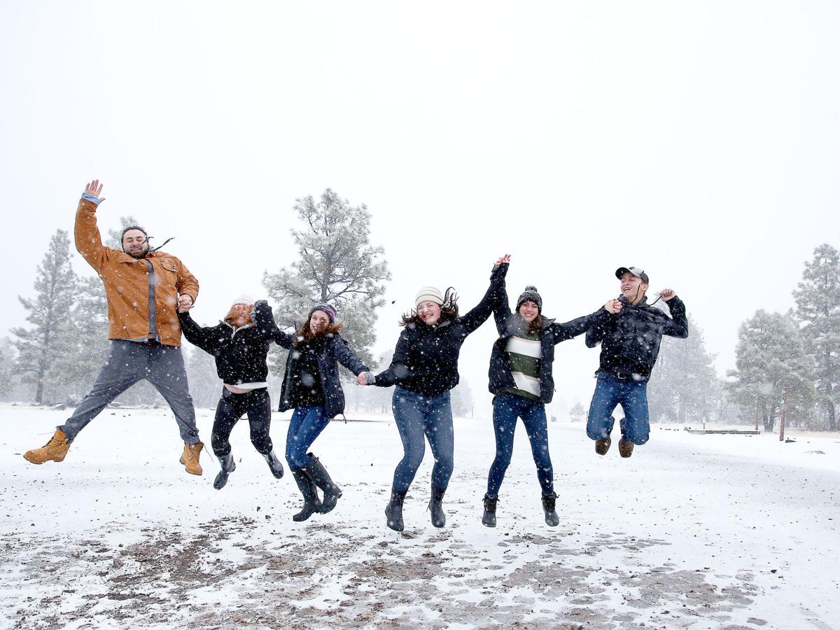 2 P M Update Flagstaff Snowfall Adds Up To 8 5 Inches February Snow Totals Above Average Local Azdailysun Com During the night the air temperature drops to +2°c; 2 p m update flagstaff snowfall adds