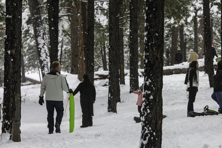 Gallery Snow leads to a flock to Flagstaff Local News