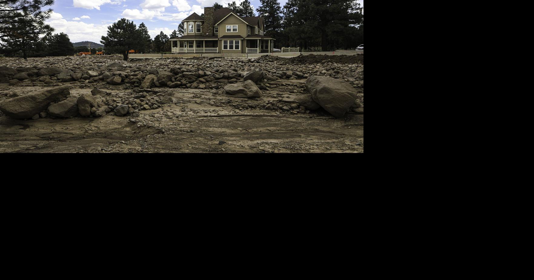 ‘Unraveled’ watershed causes massive rockslide through neighborhood near Flagstaff