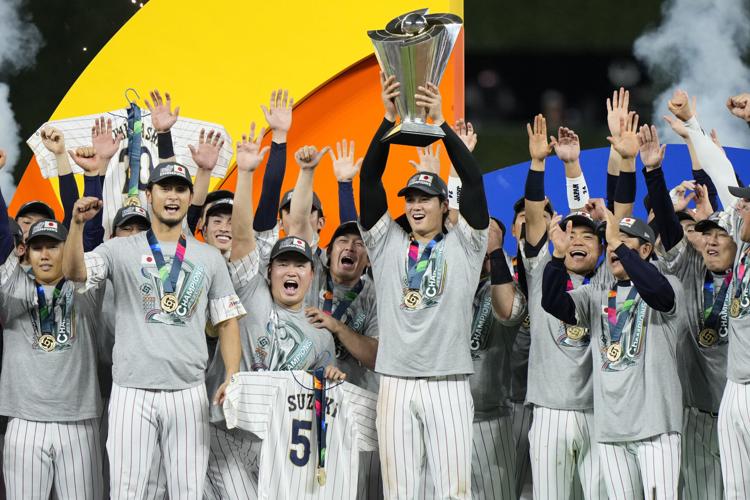 WBC Baseball US Japan