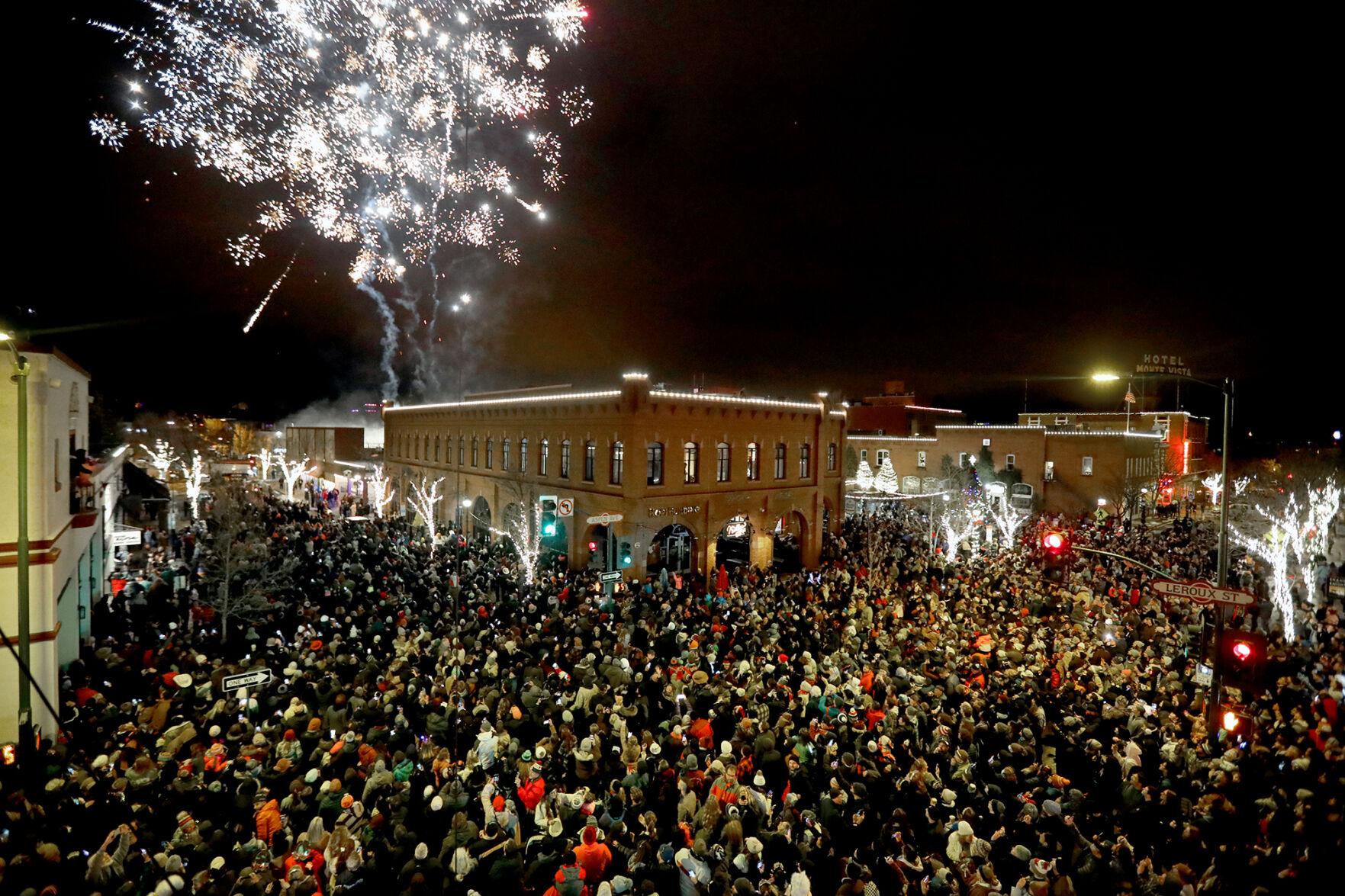 Gallery Big crowds return for Pinecone Drop in downtown Flagstaff