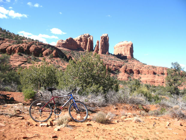 red rocks mountain biking