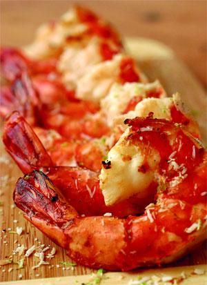 Grilled Shrimp With Lime Powder Recipe - Food Republic