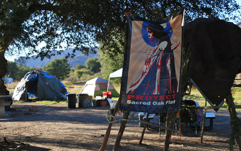 oak flat mine protest
