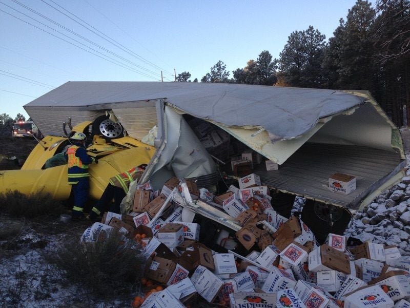 Two killed in crash on I40 in Flagstaff Local