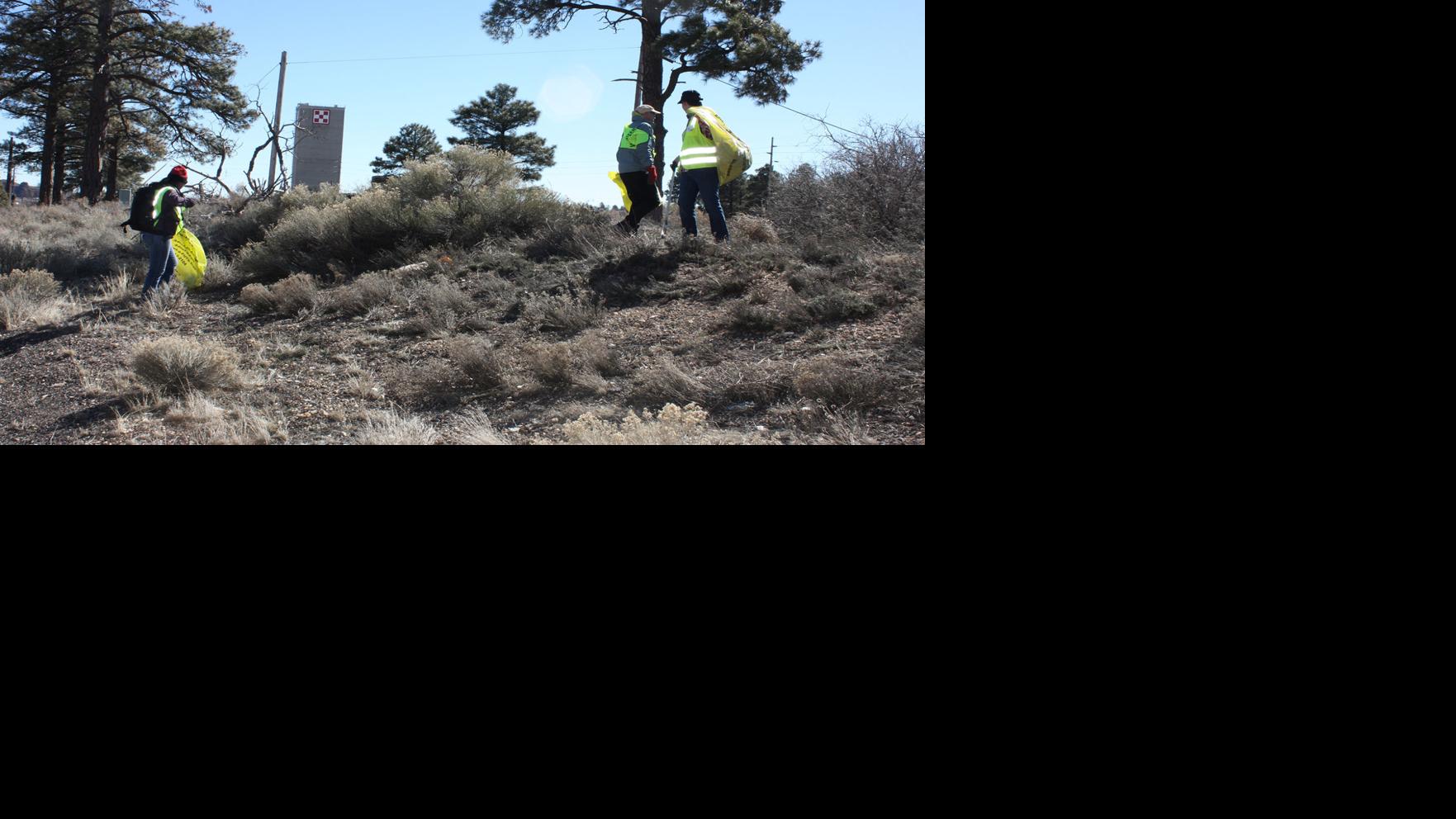Flagstaff Trailheads: If only litterbug humans could be like orangutans