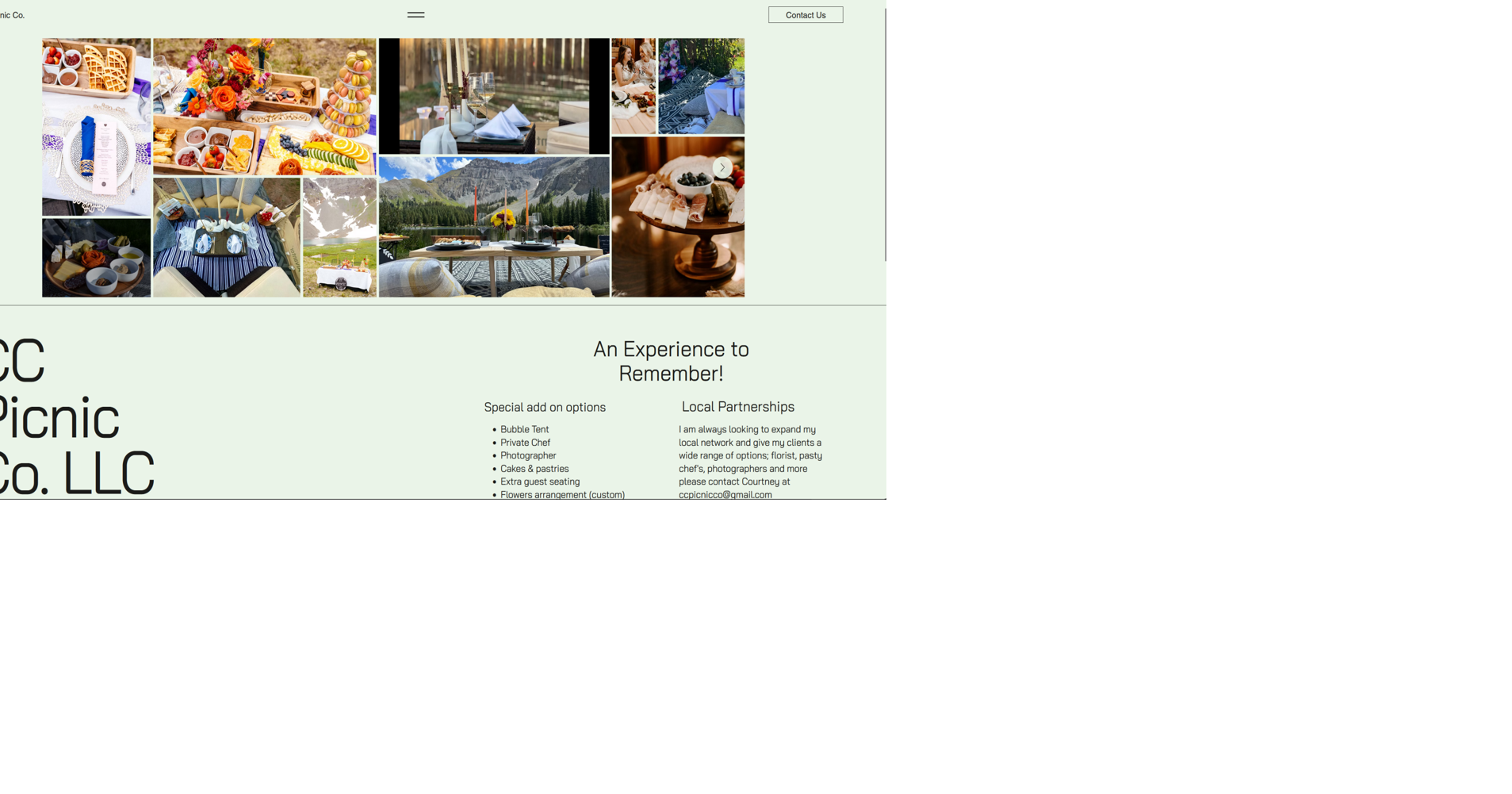 Pop-up picnic business brings opulence outdoors