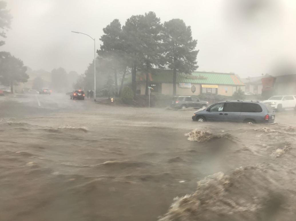 1 June 18 Flash flooding causes difficult conditions in Flagstaff