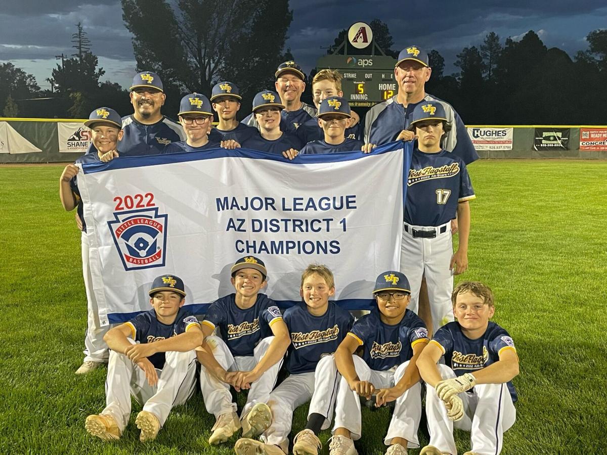 American Flag Baseball Little League Ceremonies Stock Photo