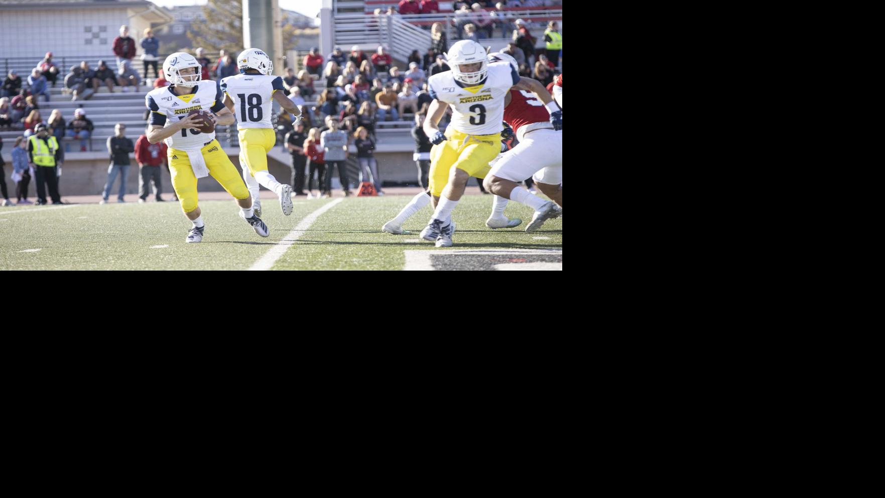 Cookus breaks NAU career passing yards record in 31-30 loss at Southern Utah